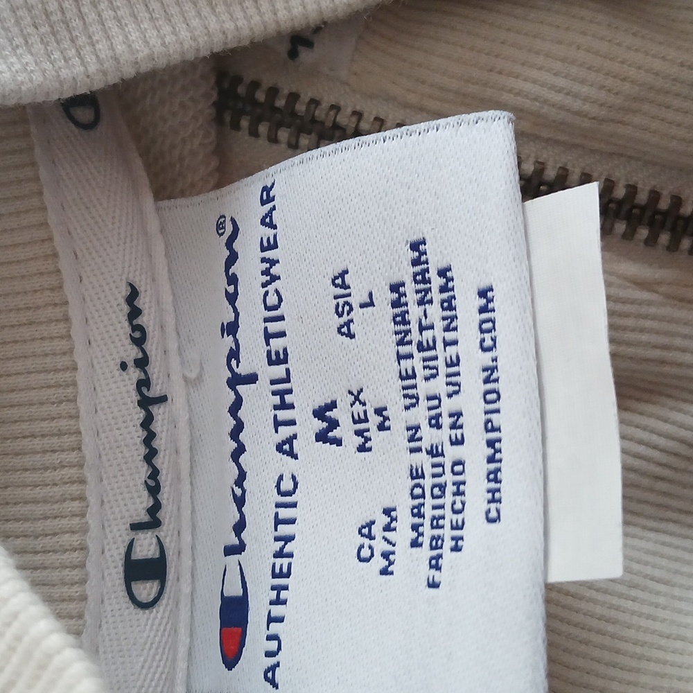 Champion 1/4 Zip Pullover Color Block Sweatshirt Pullover - Picture 5 of 6
